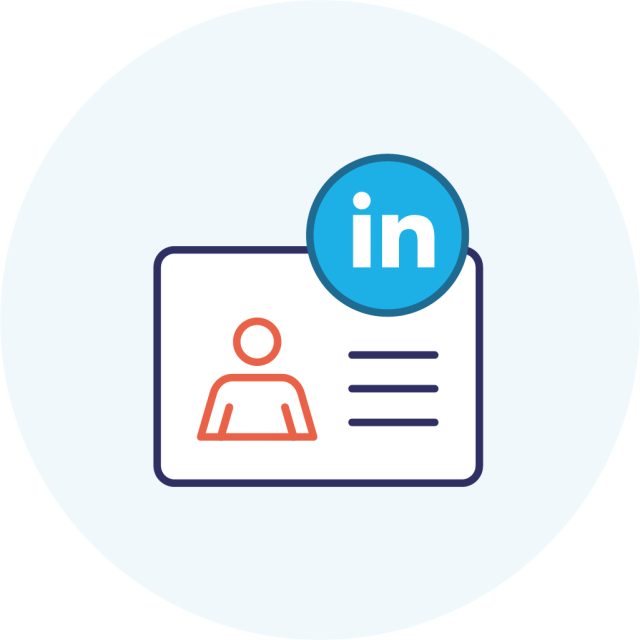 Icon Goal Linkedin Profile